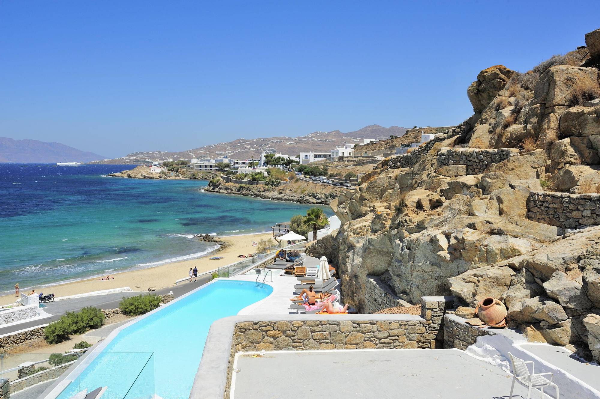 Mykonos Beach Hotel Mykonos Town Ngoại thất bức ảnh